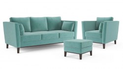 Набор Lion Неаполь 3-х секционный диван, кресло, пуф