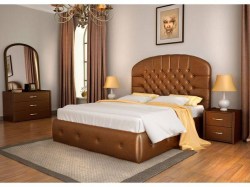 Кровать Lonax Венеция коричневая